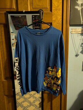 Cartoon Network Graphic Long-Sleeve Tee - Blue